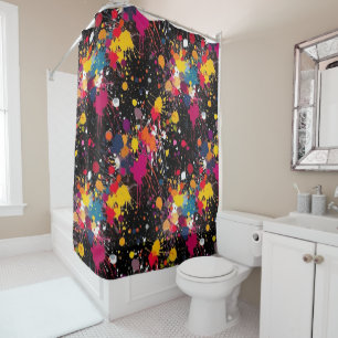 Rideaux De Douche Explosion de couleur