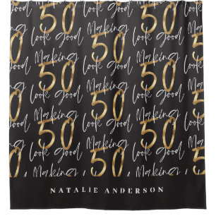 Rideaux De Douche Faire passer 50 ans en or