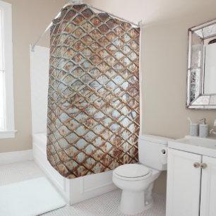 Rideaux De Douche Falln Rusty Grate