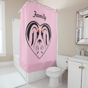 Rideaux De Douche Famille Penguin Empereur Deuxième partie