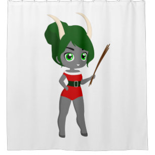 Rideaux De Douche femelle krampus