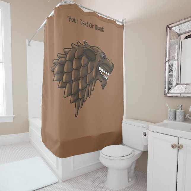 Rideaux De Douche Fenrir/Fenriswolf (En situation)