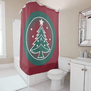Rideaux De Douche Fête : Un délice de Noël