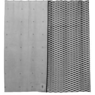Rideaux De Douche Feuille galvanisée en métal gris