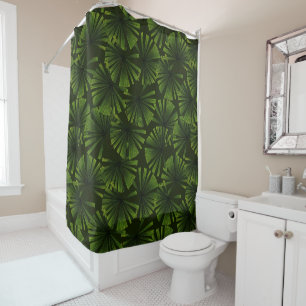 Rideaux De Douche Feuilles Palm