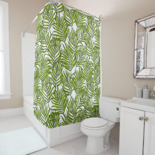 Rideaux De Douche Feuilles Palm