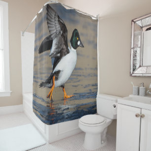 Rideaux De Douche Flap d'un oeil d'or