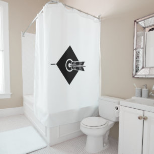 Rideaux de douche Flèche frappe la cible