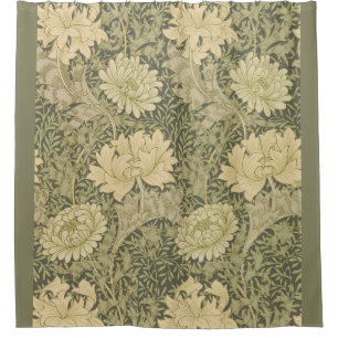 Rideaux De Douche Fleur de Sauge Chrysanthème de William Morris
