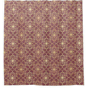 Rideaux De Douche Fleur de vie Motif 