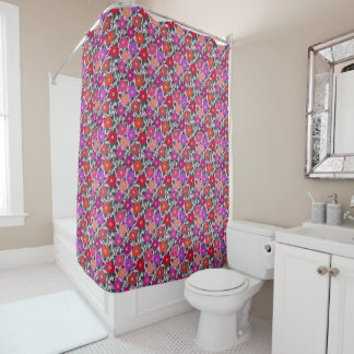 Rideaux De Douche Fleur rose