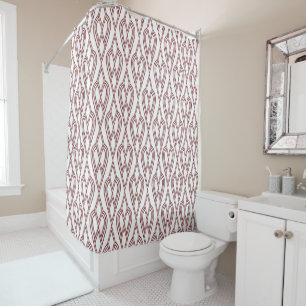 Rideaux De Douche Fleurs Art Déco
