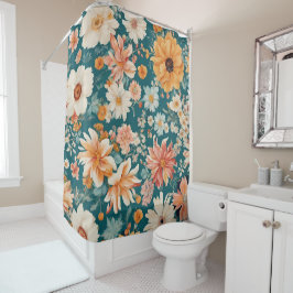 Rideaux De Douche Fleurs Extraordinaires