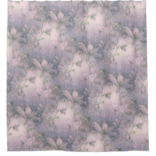 Rideaux De Douche Floral romantique