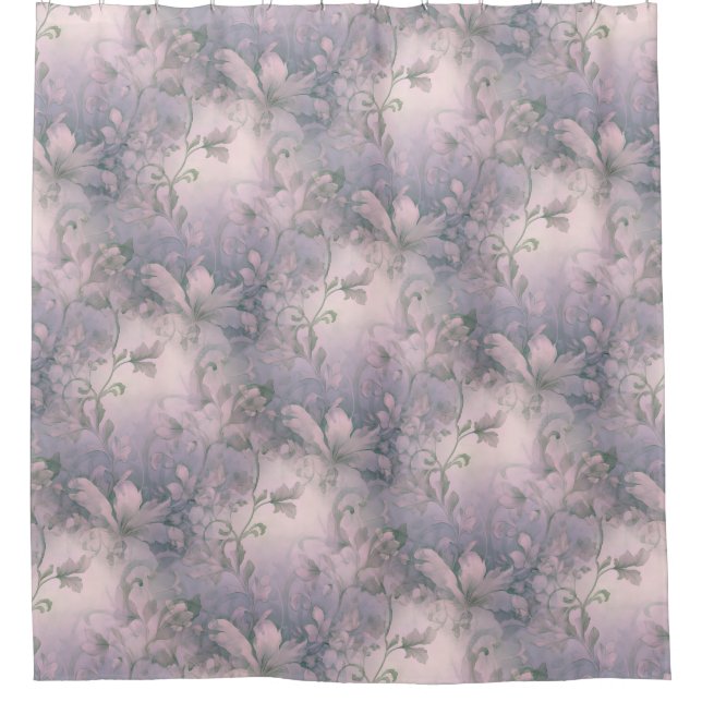 Rideaux De Douche Floral romantique (Devant)
