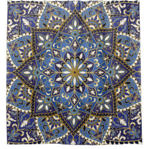 Rideaux De Douche Flore orientale : Tapis Vintage