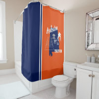 Football d'Auburn Alabama Navy et Orange