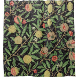 Rideaux De Douche Four fruits de William Morris (1862) célèbre motif