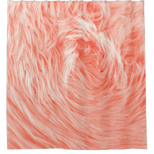 Rideaux De Douche Fourrure de farine de corail : Tendance 2019.