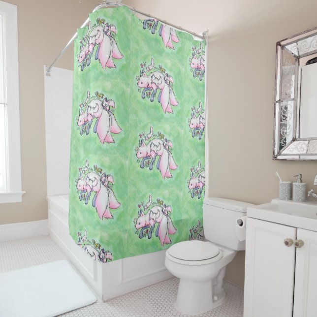 Rideaux De Douche Fox (En situation)