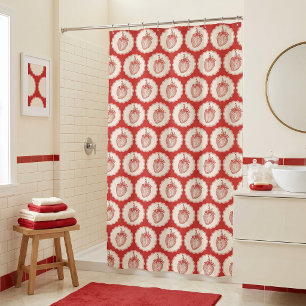 Rideaux De Douche Fraise