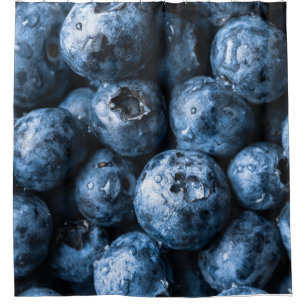 Rideaux De Douche Fruit aux bleuets