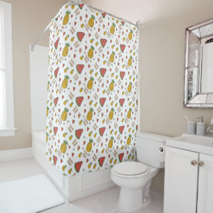 Rideaux De Douche funny pineapp