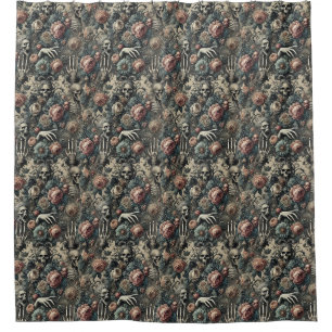 Rideaux De Douche Gambit de Ghoul - gothique victorien