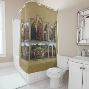 Rideaux De Douche Gand Altarpiece(détail), Van Eyck Brothers