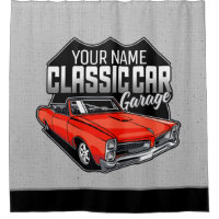 Garage de voiture classique convertible personnali