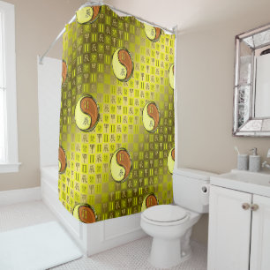 Rideaux De Douche Gémeaux & Dragon de Bois