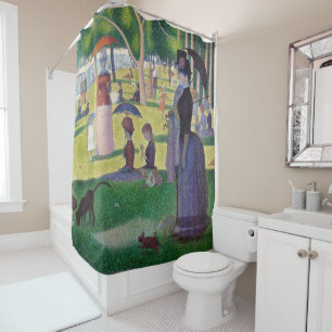 Rideaux De Douche Georges Seurat - Un dimanche après-midi à l'Île de