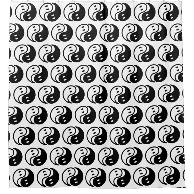 Rideaux De Douche Ghost Yin Yang (Devant)