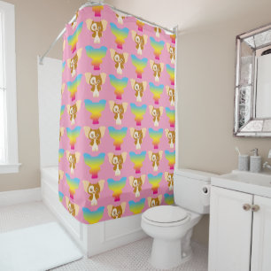 Rideaux De Douche Gizmo   Motif arc-en-ciel