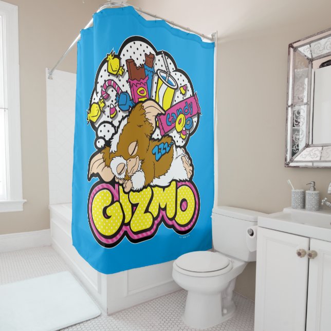 Rideaux De Douche Gizmo | Rêver de sucreries (En situation)