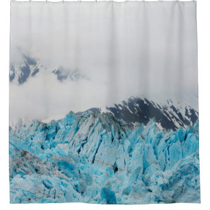Rideaux De Douche Glacier Hubbard d'un navire en Alaska