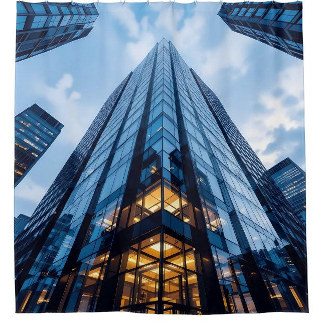 Rideaux De Douche Glass Ascension -  (Devant)