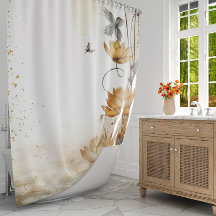 Golden Lily Serenity : Aquarelle Lys Brown