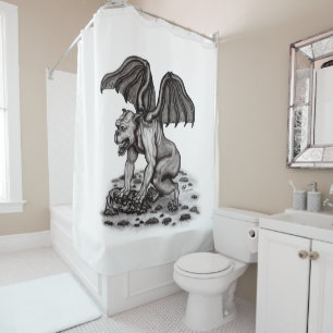 Rideaux De Douche Golem Gargoyle