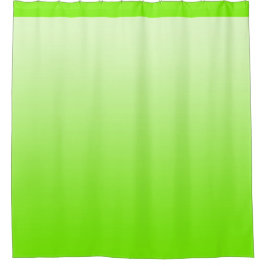 Rideaux De Douche Gradients doux Couleurs - vert néon + vos idées