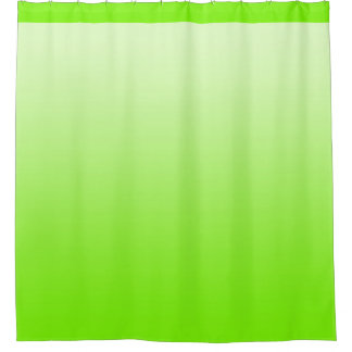 Rideaux De Douche Gradients doux Couleurs - vert néon + vos idées