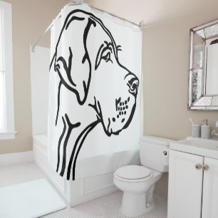 Rideaux De Douche Grand Danois