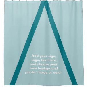 Rideaux De Douche GRAND TRIANGLE blanc transparent + vos idées