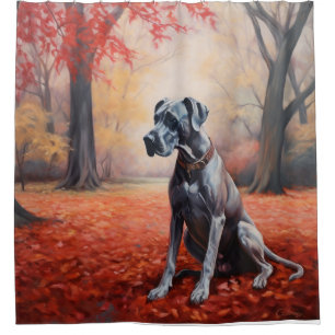 Rideaux De Douche Grande Danse en automne Feuilles automne Inspirati