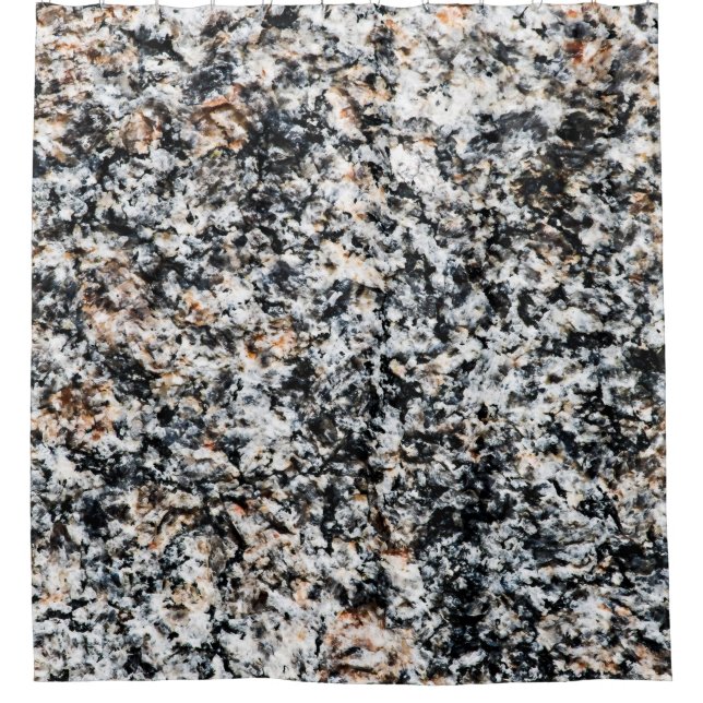Rideaux De Douche Granite - Texture pierre (Devant)