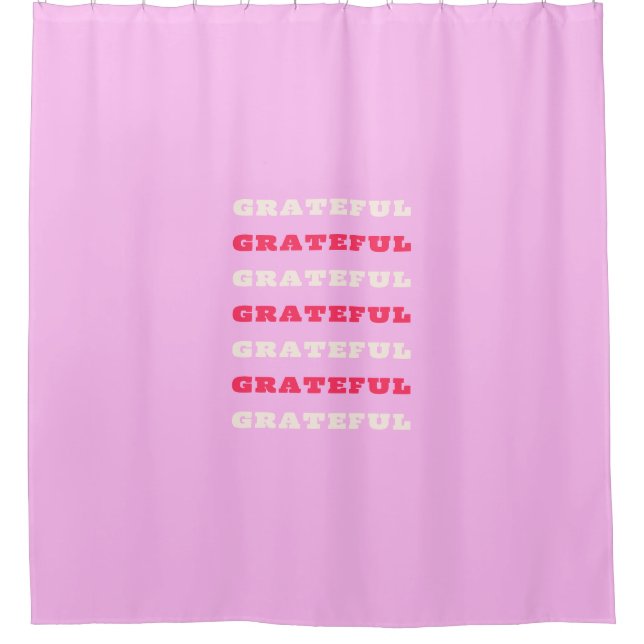 Rideaux De Douche Gratuit, Remerciements, Citation De Gratitude, Ros (Devant)