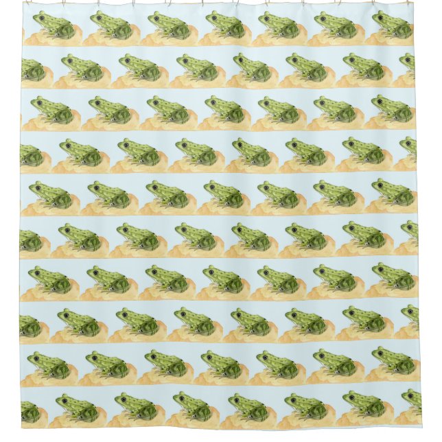 Rideaux De Douche Grenouille verte (Devant)