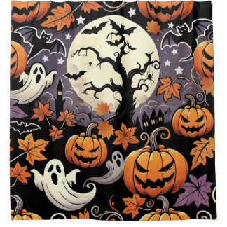 Rideaux De Douche Halloween/Automne/Automne