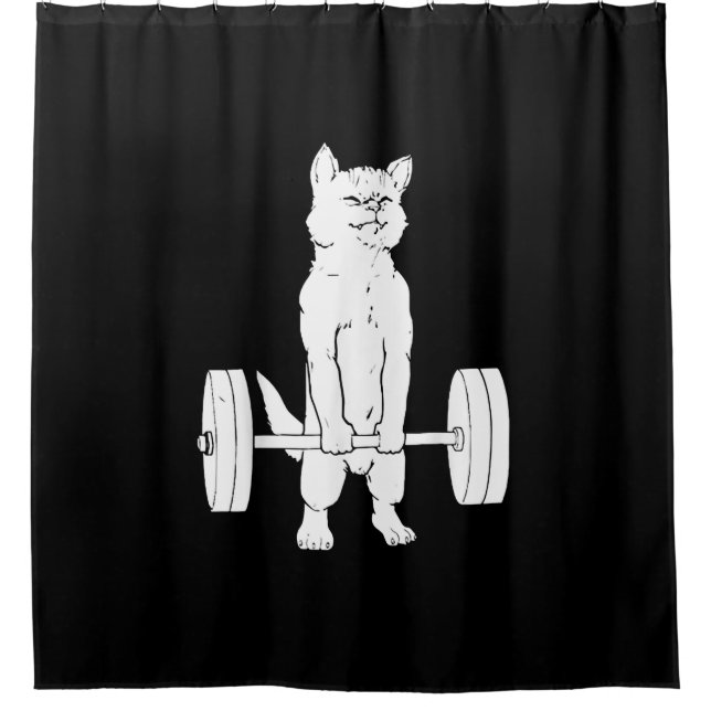 Rideaux De Douche Haltérophilie Et Salle De Sport (Devant)
