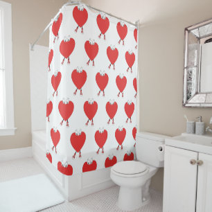 Rideaux De Douche Heart Shape